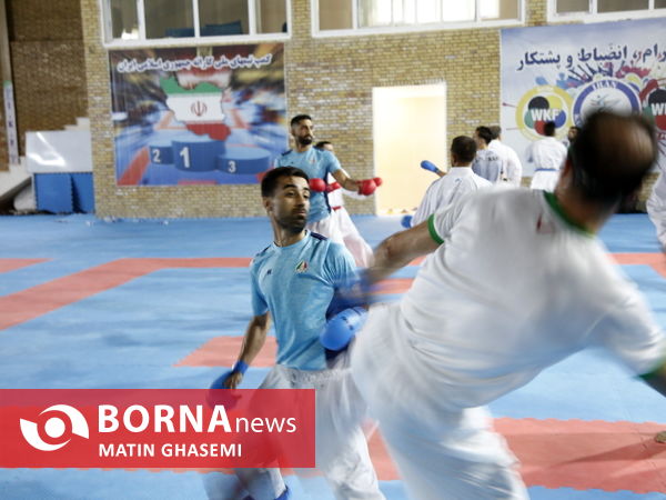بازدید سرپرست وزارت ورزش و جوانان از اردوی تیم ملی کاراته 