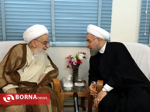 دیدار با آیت الله صافی گلپایگانی