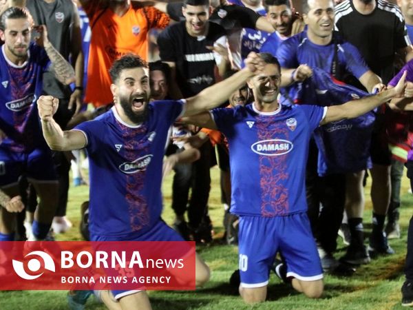 دیدار تیم های فوتبال داماش گیلان _ فولاد نوین اهواز