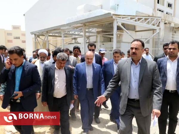 بازدید وزیر ورزش و جوانان از اماکن ورزشی کهنوج