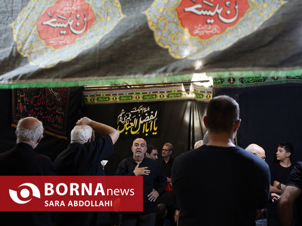 عزاداری روز تاسوعای حسینی علیه السلام در بازار تهران 