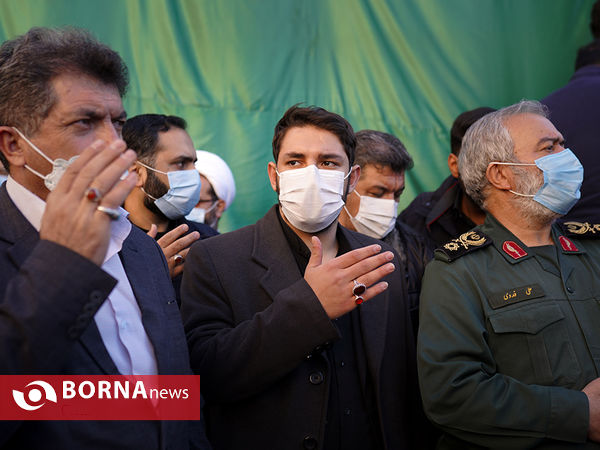 تشییع پیکر شهید حاج حسن ایرلو