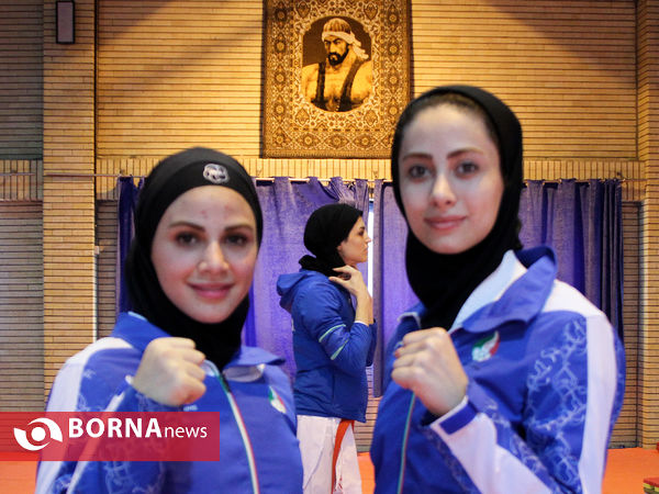 تمرین تیم ملی کاراته بانوان