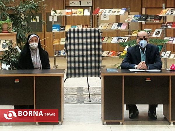 در حاشیه آغاز بیست و هشتمین دوره هفته کتاب شهرستان  قدس