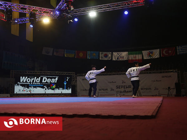 افتتاحیه ی مسابقات قهرمانی جهان کاراته و تکواندو ناشنوایان