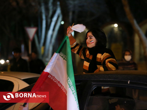 شادی اصفهانی‌ها در صعود تیم ملی فوتبال به جام جهانی
