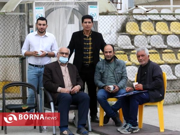 دیدار دوستانه دوتیم پیشکسوتان لاهیجان-  چوکا تالش