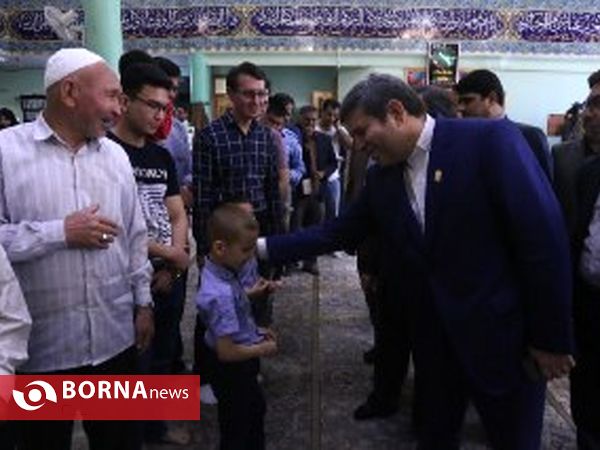 بازدید استاندار خراسان رضوی از روند رای گیری استان