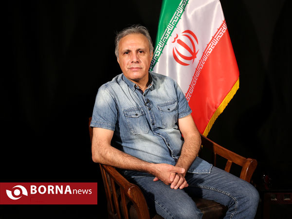 حضور علی فروتن در خبرگزاری برنا