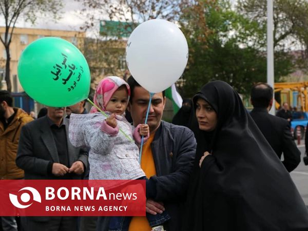 حضور پرشور مردم تبریز در راهپیمایی روز جهانی قدس