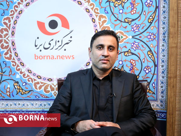 حضور معین الدین سعیدی در خبرگزاری برنا