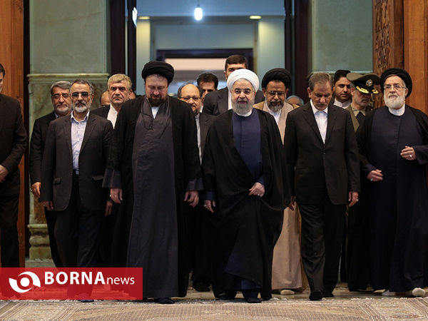 تجدید میثاق رییس جمهوری و اعضای دولت با آرمان‌های امام راحل (ره)