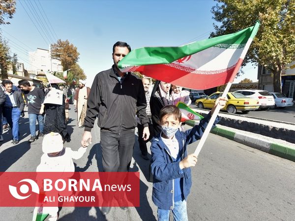 برگزاری راهپیمایی سیزدهم آبان در ارومیه