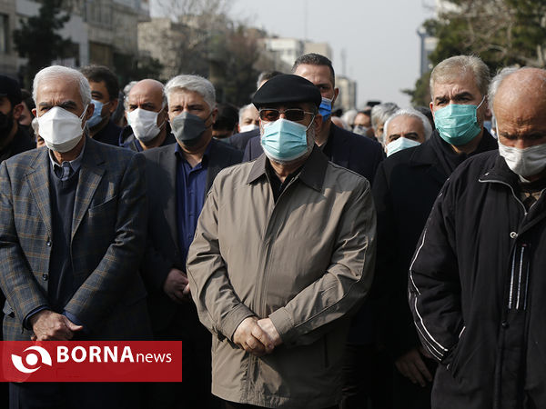 تشییع پیکر مرحوم اسماعیل جبارزاده