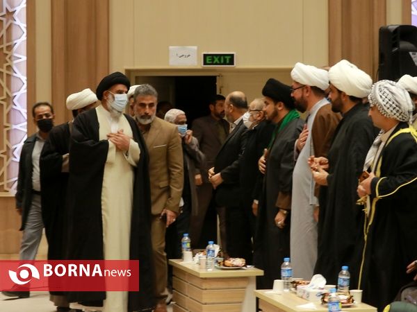 همایش تقدیر از پیرغلامان و مداحان اهل بیت اروند