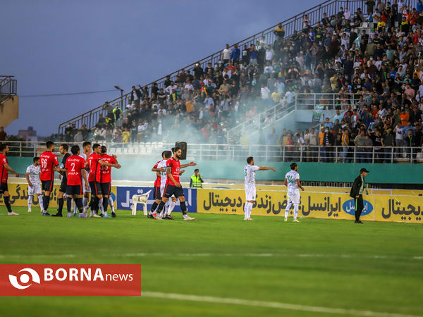 دیدار تیم های فوتبال آلومینیوم - نساجی