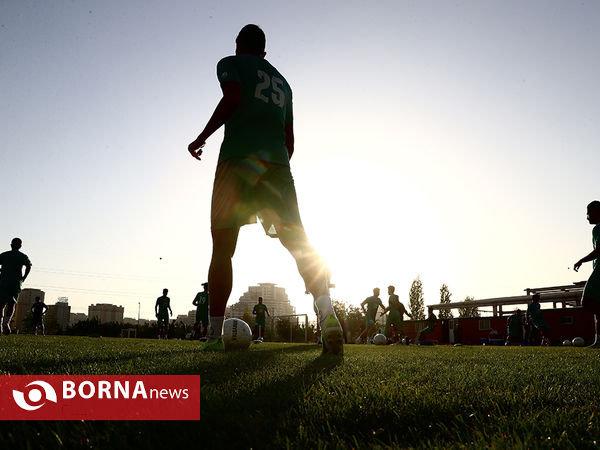 تمرین تیم فوتبال سپاهان