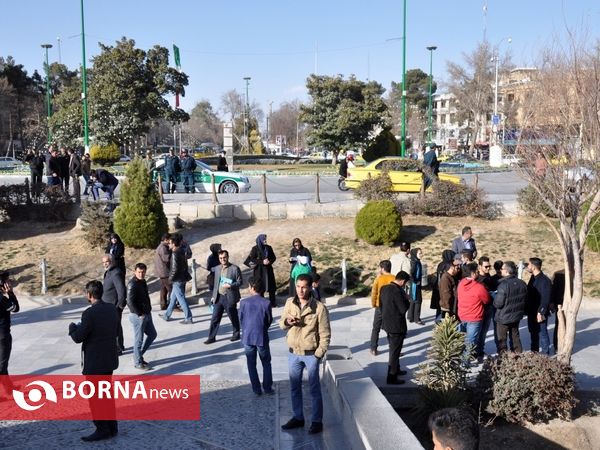جاری شدن آب در زاینده روز