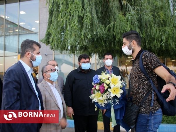 بازگشت والیبالیست‌های ارومیه قهرمان تیم ملی از مسابقات قهرمانی آسیا