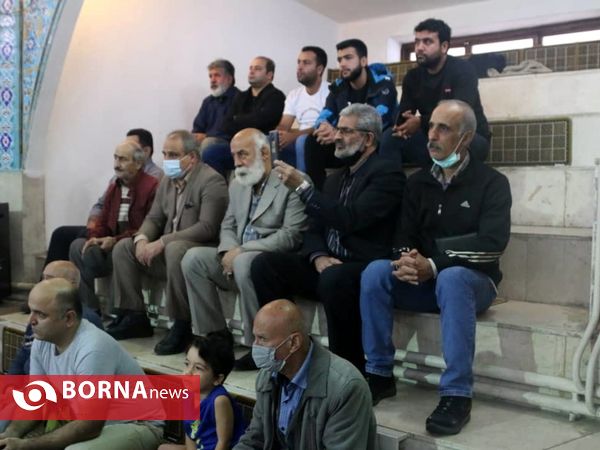 تجلیل از ملی پوش رشته ورزشهای پهلوانی و زورخانه ای _ شهرستان لاهیجان