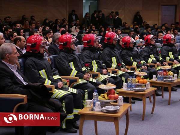 حضور آتش نشانان جانباز و نمونه مشهدی در جشنواره «بهار فیروزه ای»