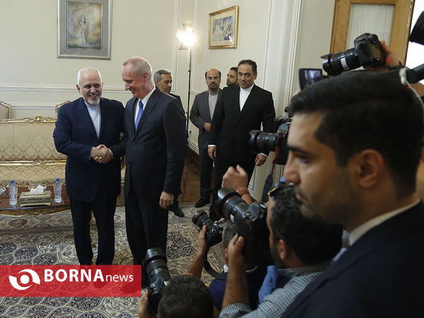 دیدار ظریف با معاون وزیر امور خارجه بلاروس