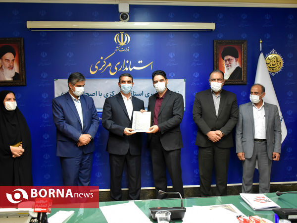 نشست خبری استاندار مرکزی