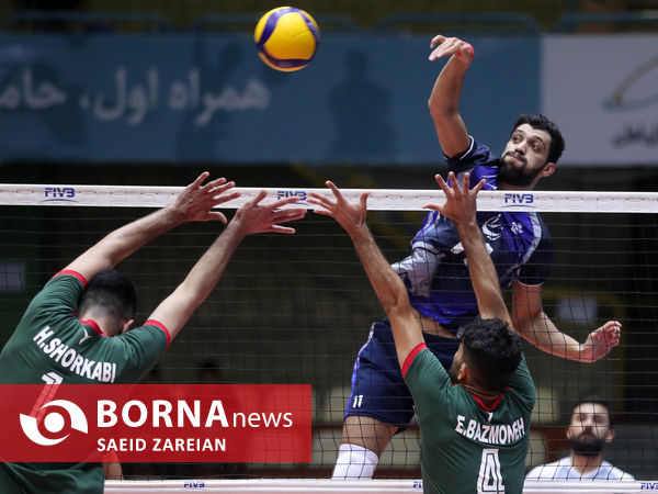 دیدار تیم های والیبال پیکان تهران - پاس تهران