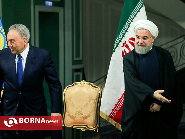 استقبال رسمی از رییس جمهور قزاقستان