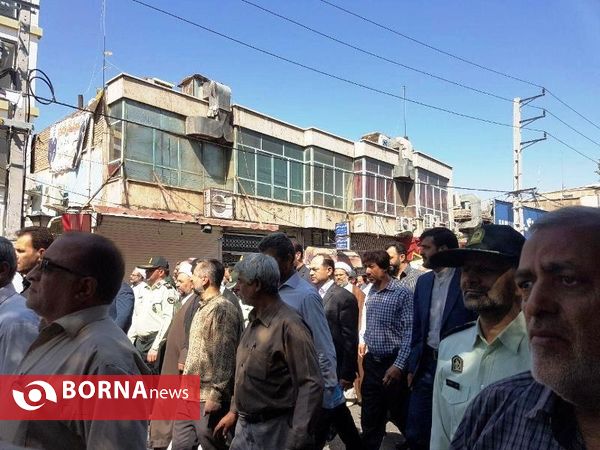 راهپیمایی ۱۵ خرداد مردم ورامین