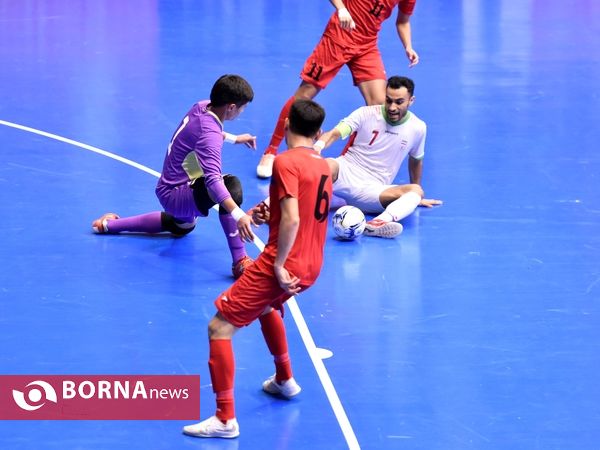 بازی فوتسال ایران - قرقیزستان