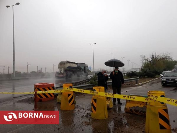 تعطیلی شهر و باران