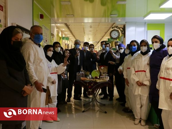 سال نو در کنار کادر درمان جنوب غرب خوزستان