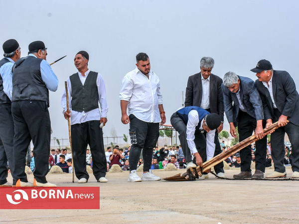 مراسم بیل‌گردانی در «نیم‌ور محلات»