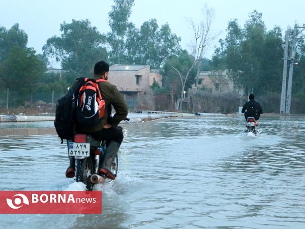 آبادان سه روز بعد از بارندگی