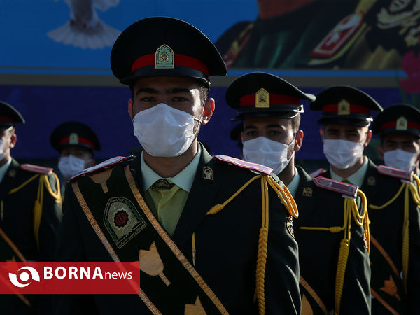 اعطای درجه به دانش آموختگان دانشگاه علوم انتظامی