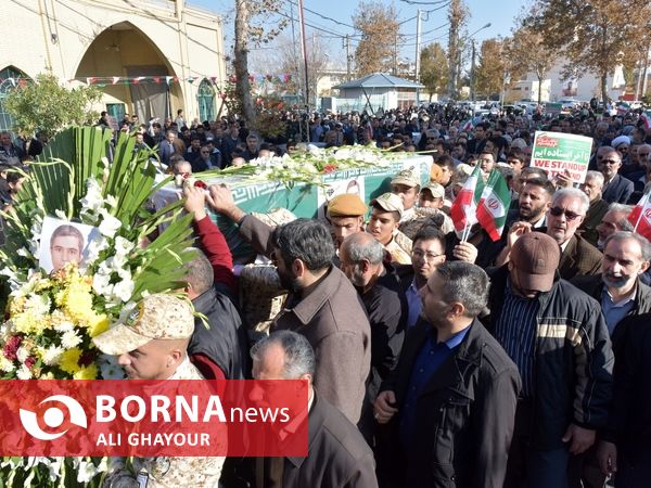 تشییع پیکر «مهدی اثنی عشری» شهید مدافع امنیت در ارومیه