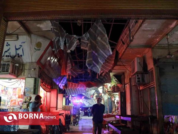 پیگیری وضعیت نابسامان بازار قدیمی و محلی جمشید آباد آبادان