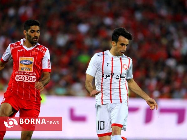 دیدار تیم های فوتبال پرسپولیس- سپیدرود رشت