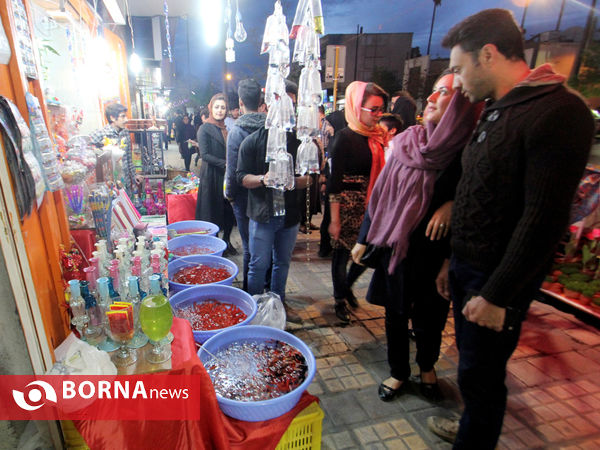 استقبال از عید  نوروز با ماهی گلی-شیراز
