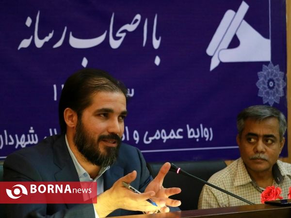 نشست خبری شهردار آبادان