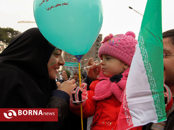 راهپیمایی روز 22 بهمن در تهران-3