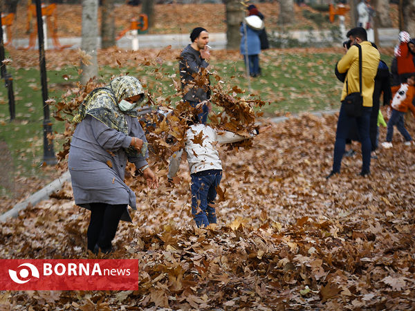 واپسین روزهای پاییزی تهران
