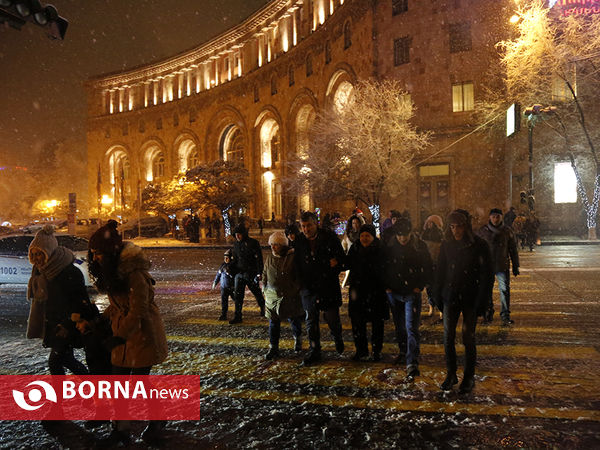 حال و هوای سال نو میلادی در ارمنستان