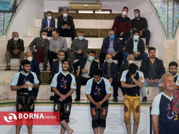 تجلیل از ملی پوش رشته ورزشهای پهلوانی و زورخانه ای _ شهرستان لاهیجان