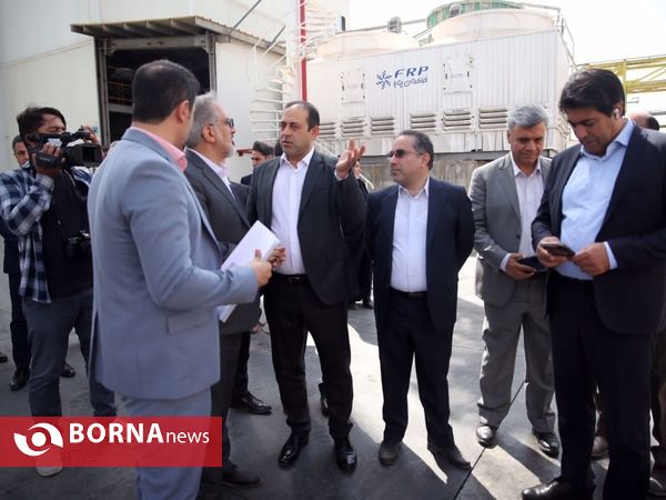 بازدید مدیرعامل بانک صنعت و معدن از طرح های تولیدی فارس