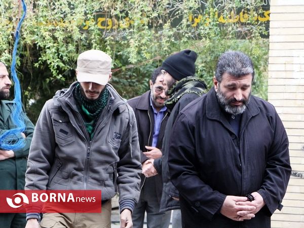 مراسم وداع و تشییع پیکر مطهر شهید مدافع حرم علی حیدری در شیراز