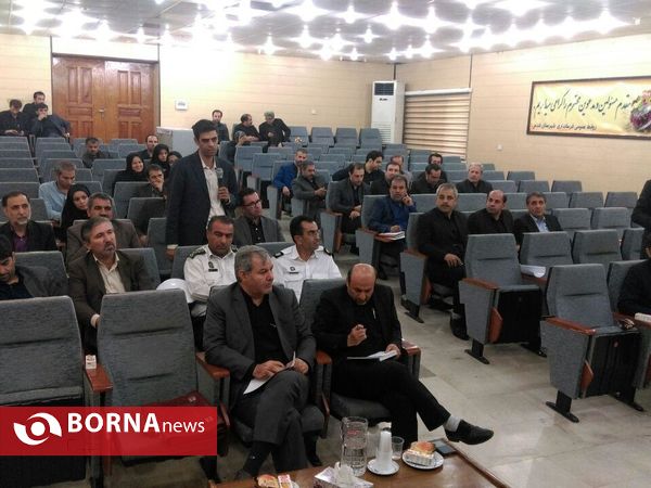 جلسه کارگروه های  عمرانی شهرستان قدس