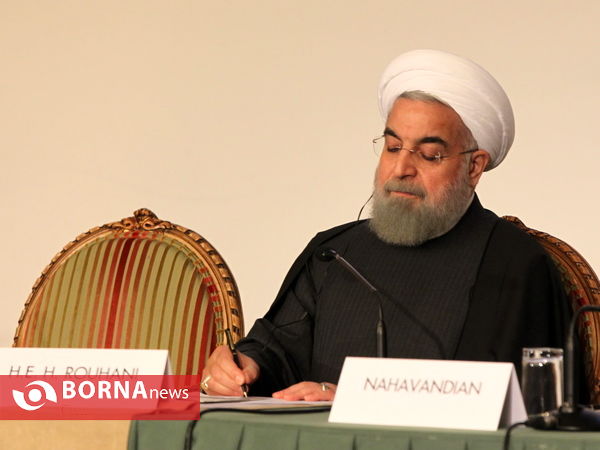 رییس جمهوری در نشست تجاری ایران و ایتالیا