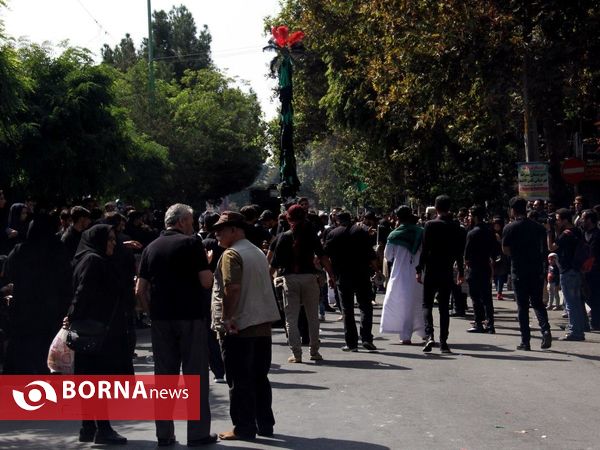 مراسم عزاداری روز عاشورا- شهریار